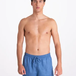 Costume Uomo in Lino Azzurro