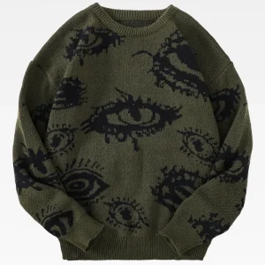 Eye Pattern Sweater