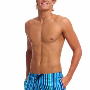Funky Trunks Zwembroek Shorty Shorts Lane Lines