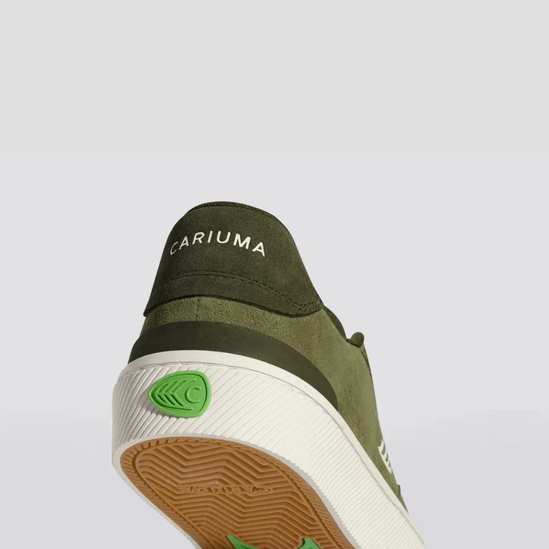 CARIUMA - LUAN PRO Olive Green Suede - Olive Green/Ivory - immagine 5